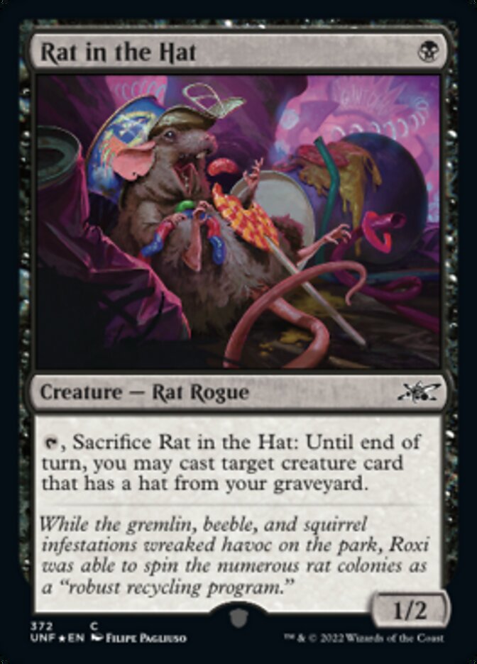 Rat in the Hat (Galaxy Foil) [Unfinity] | Play N Trade Winnipeg