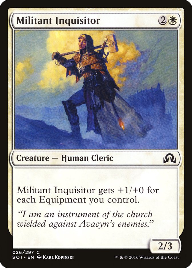 Militant Inquisitor [Shadows over Innistrad] | Play N Trade Winnipeg