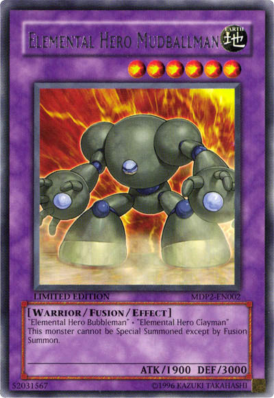 Elemental Hero Mudballman [MDP2-EN002] Rare | Play N Trade Winnipeg