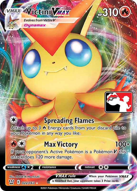 Victini VMAX (022/163) [Prize Pack Series One] | Play N Trade Winnipeg