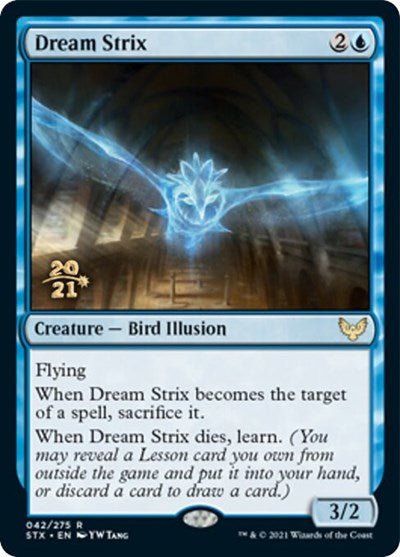 Dream Strix [Strixhaven: School of Mages Prerelease Promos] | Play N Trade Winnipeg