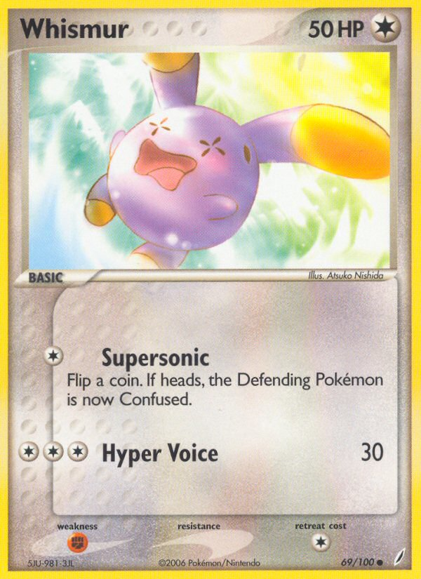 Whismur (69/100) [EX: Crystal Guardians] | Play N Trade Winnipeg