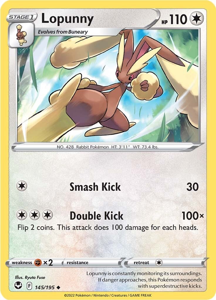 Lopunny (145/195) [Sword & Shield: Silver Tempest] | Play N Trade Winnipeg