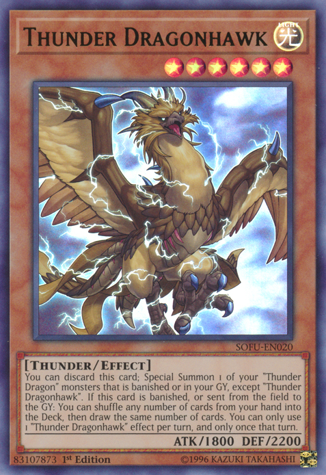 Thunder Dragonhawk [SOFU-EN020] Ultra Rare | Play N Trade Winnipeg