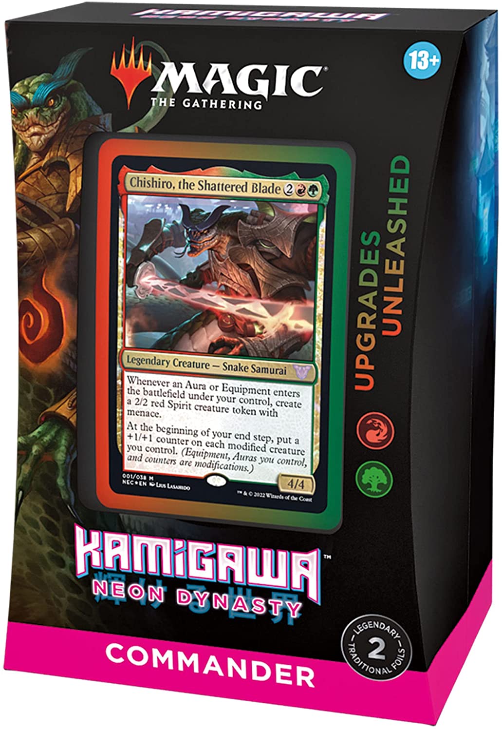 KAMIGAWA: NEON DYNASTY COMMANDER DECK | Play N Trade Winnipeg