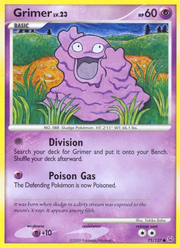 Grimer (75/127) [Platinum: Base Set] | Play N Trade Winnipeg