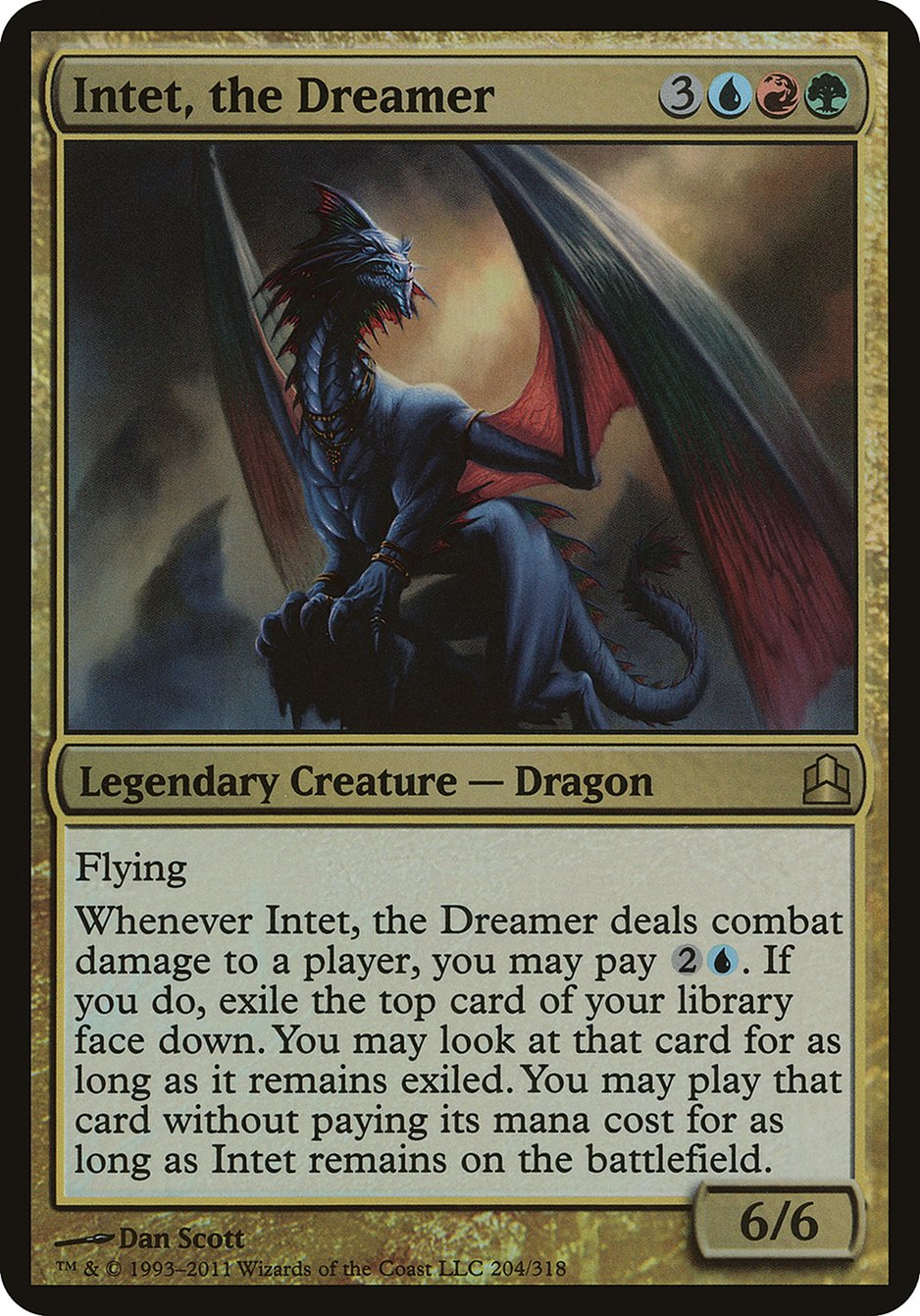 Intet, the Dreamer (Oversized) [Commander 2011 Oversized] | Play N Trade Winnipeg