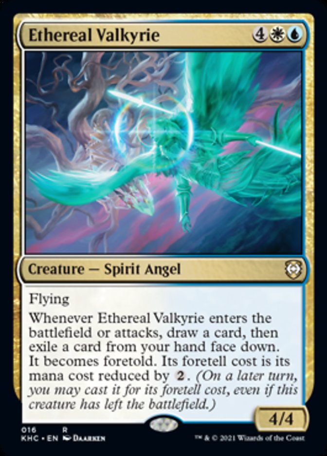 Ethereal Valkyrie [Kaldheim Commander] | Play N Trade Winnipeg