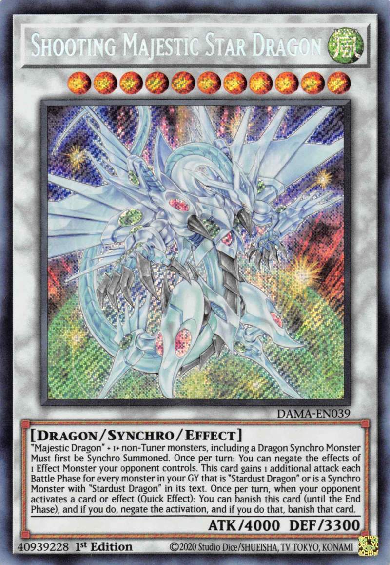 Shooting Majestic Star Dragon [DAMA-EN039] Starlight Rare | Play N Trade Winnipeg