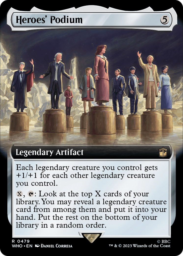 Heroes' Podium (Extended Art) [Doctor Who] | Play N Trade Winnipeg