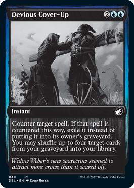 Devious Cover-Up [Innistrad: Double Feature] | Play N Trade Winnipeg