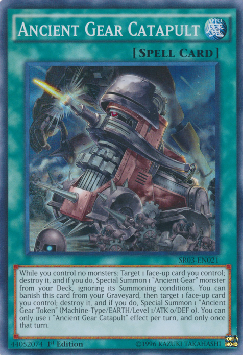 Ancient Gear Catapult [SR03-EN021] Super Rare | Play N Trade Winnipeg