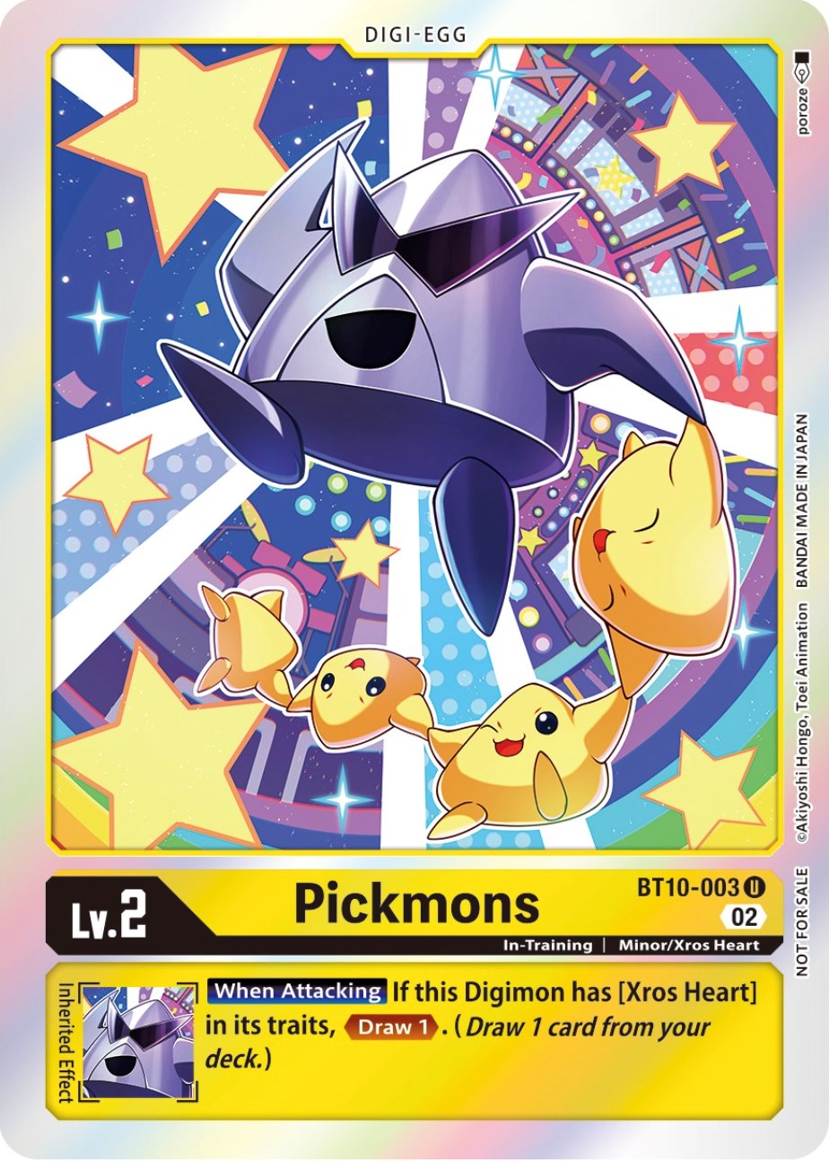 Pickmons [BT10-003] (Official Tournament Pack Vol.8) [Xros Encounter Promos] | Play N Trade Winnipeg