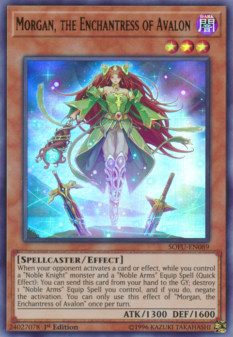 Morgan, the Enchantress of Avalon [SOFU-EN089] Ultra Rare | Play N Trade Winnipeg