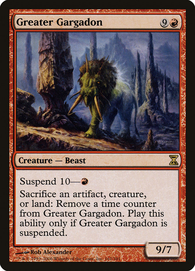 Greater Gargadon [Time Spiral] | Play N Trade Winnipeg