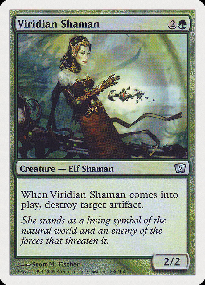 Viridian Shaman [Ninth Edition] | Play N Trade Winnipeg