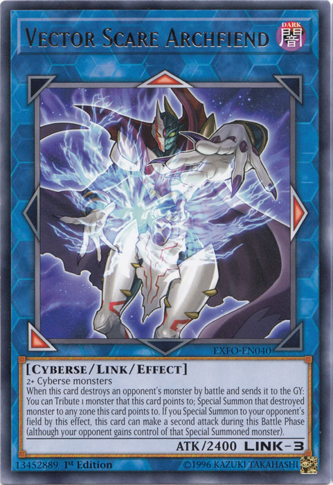 Vector Scare Archfiend [EXFO-EN040] Rare | Play N Trade Winnipeg