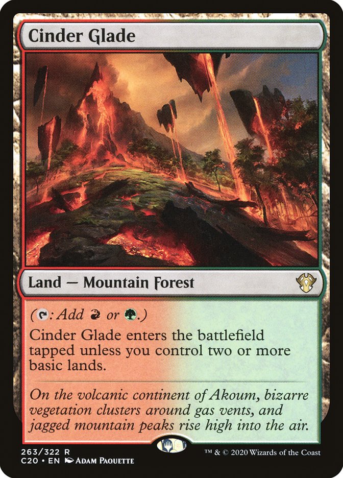 Cinder Glade [Commander 2020] | Play N Trade Winnipeg