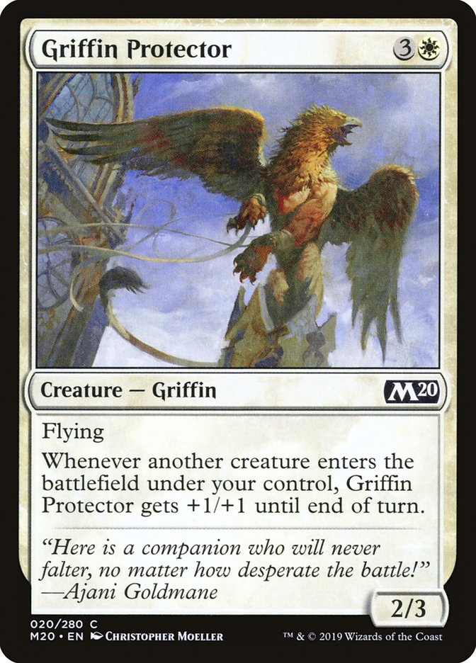 Griffin Protector [Core Set 2020] | Play N Trade Winnipeg
