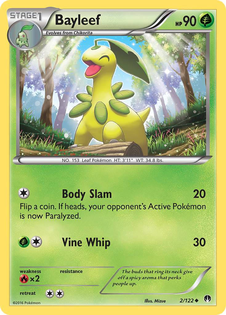 Bayleef (2/122) [XY: BREAKpoint] | Play N Trade Winnipeg