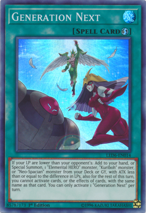 Generation Next [LED6-EN014] Super Rare | Play N Trade Winnipeg