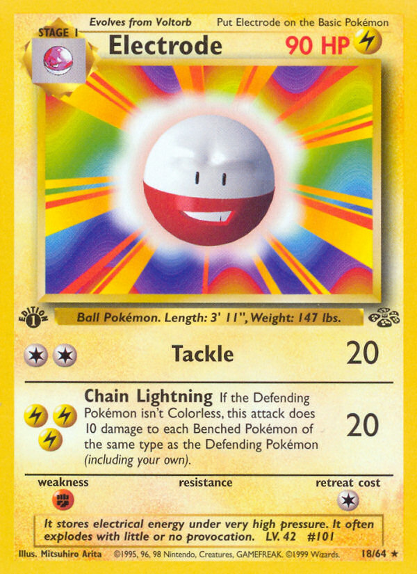 Electrode (18/64) [Jungle 1st Edition] | Play N Trade Winnipeg