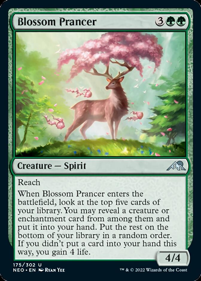 Blossom Prancer [Kamigawa: Neon Dynasty] | Play N Trade Winnipeg