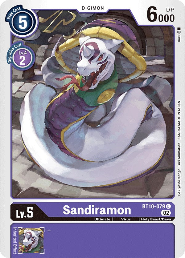 Sandiramon [BT10-079] [Xros Encounter] | Play N Trade Winnipeg