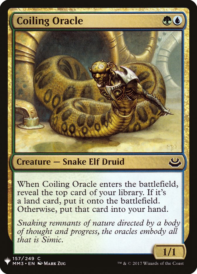 Coiling Oracle [Mystery Booster] | Play N Trade Winnipeg