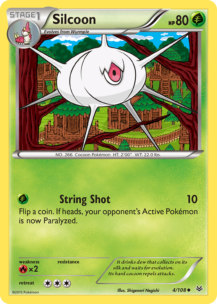 Silcoon (4/108) [XY: Roaring Skies] | Play N Trade Winnipeg