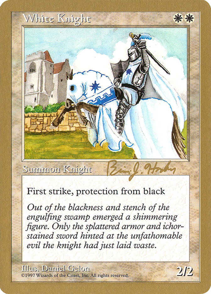 White Knight (Brian Hacker) [World Championship Decks 1998] | Play N Trade Winnipeg