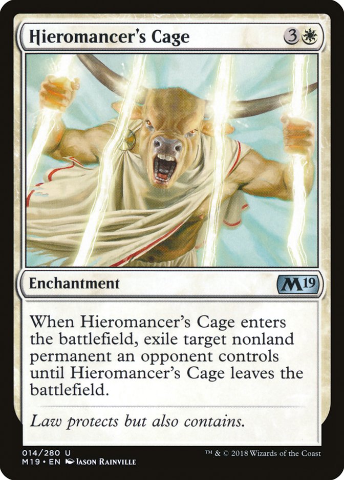 Hieromancer's Cage [Core Set 2019] | Play N Trade Winnipeg