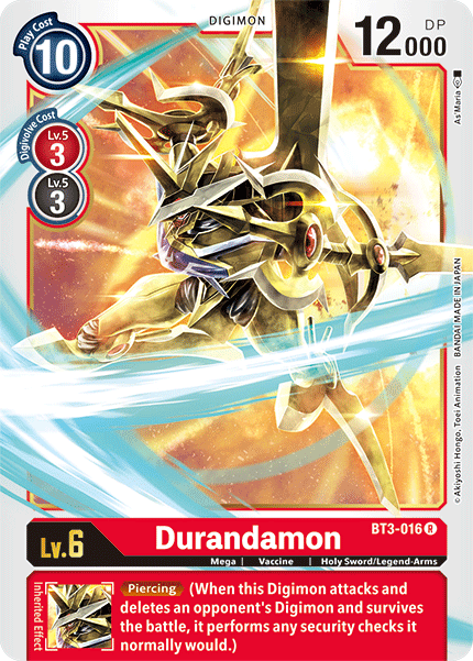 Durandamon [BT3-016] [Release Special Booster Ver.1.5] | Play N Trade Winnipeg