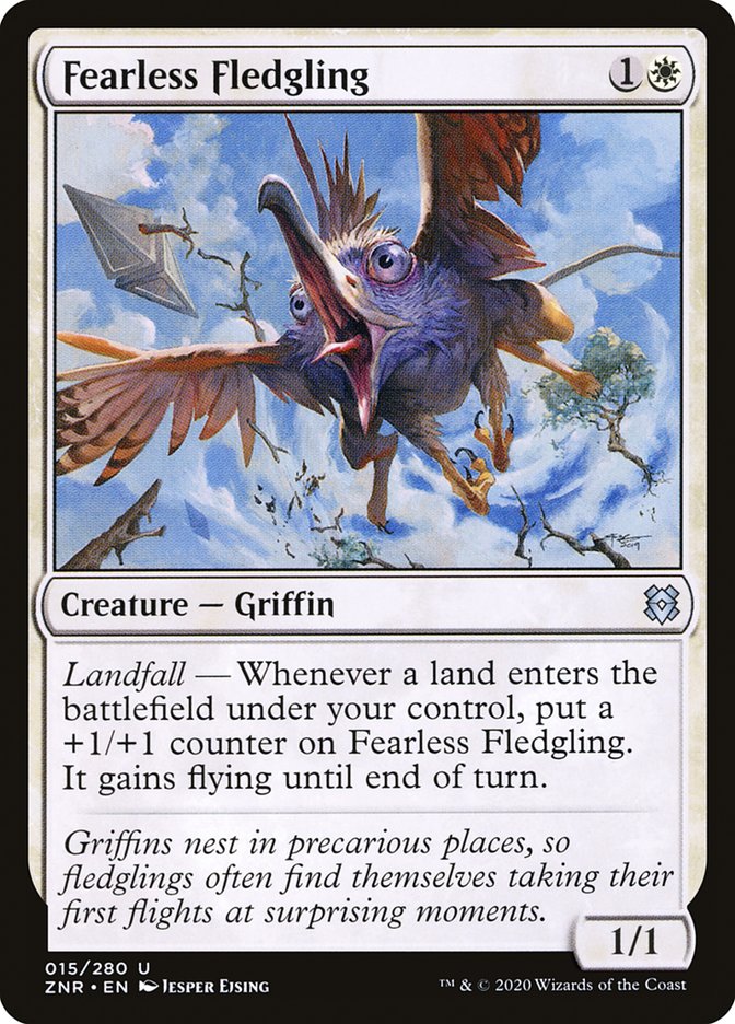 Fearless Fledgling [Zendikar Rising] | Play N Trade Winnipeg