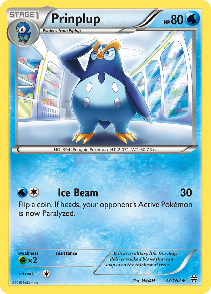 Prinplup (37/162) [XY: BREAKthrough] | Play N Trade Winnipeg