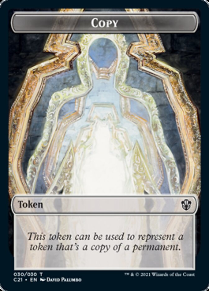 Copy // Fractal Token [Commander 2021 Tokens] | Play N Trade Winnipeg