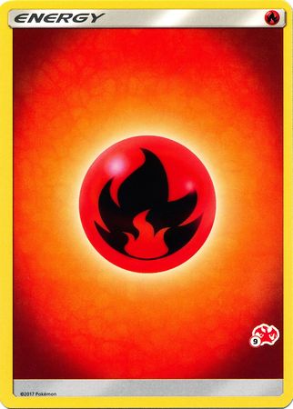 Fire Energy (Charizard Stamp #9) [Battle Academy 2020] | Play N Trade Winnipeg