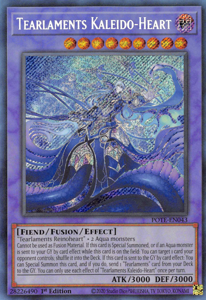Tearlaments Kaleido-Heart [POTE-EN043] Secret Rare | Play N Trade Winnipeg