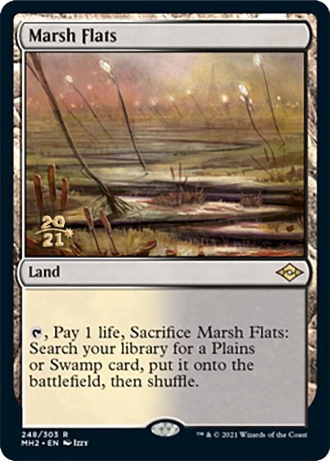 Marsh Flats [Modern Horizons 2 Prerelease Promos] | Play N Trade Winnipeg