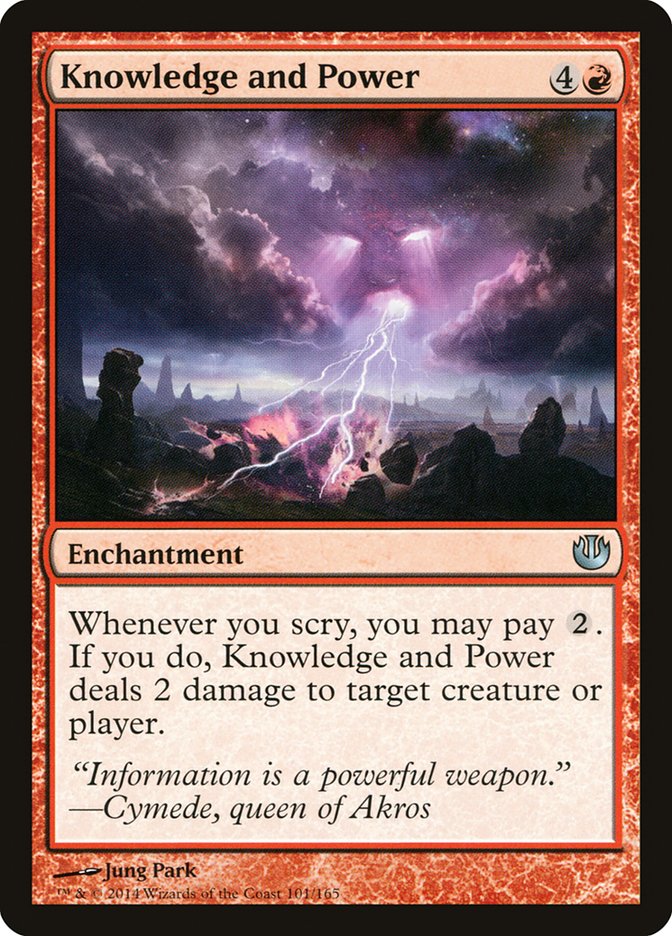 Knowledge and Power [Journey into Nyx] | Play N Trade Winnipeg