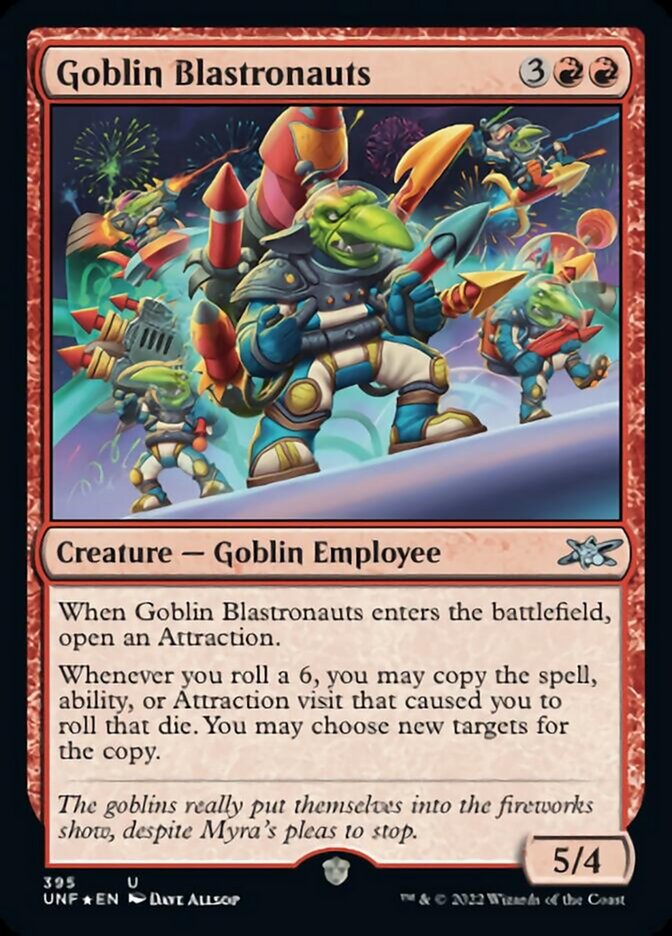 Goblin Blastronauts (Galaxy Foil) [Unfinity] | Play N Trade Winnipeg