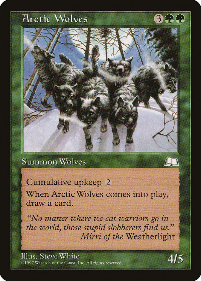 Arctic Wolves [Weatherlight] | Play N Trade Winnipeg