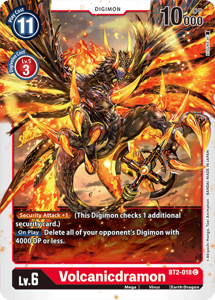 Volcanicdramon [BT2-018] [Release Special Booster Ver.1.0] | Play N Trade Winnipeg