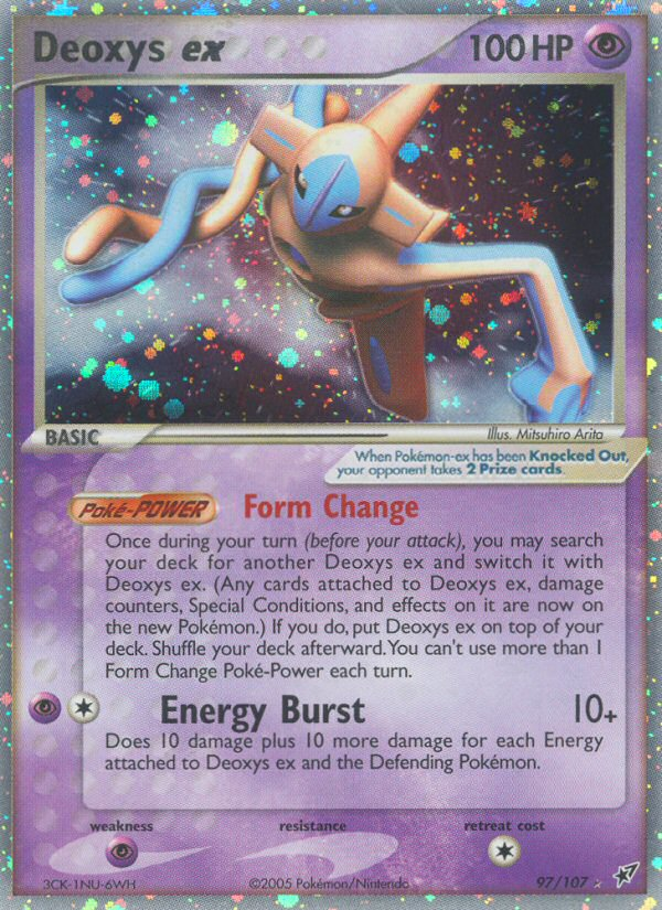 Deoxys ex (97/107) [EX: Deoxys] | Play N Trade Winnipeg