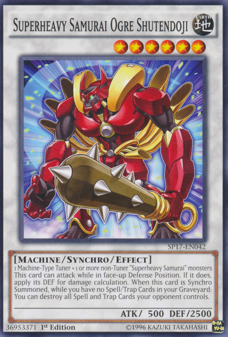 Superheavy Samurai Ogre Shutendoji [SP17-EN042] Common | Play N Trade Winnipeg