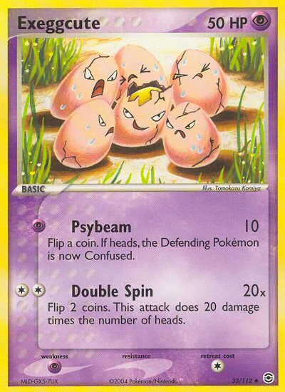 Exeggcute (33/112) [EX: FireRed & LeafGreen] | Play N Trade Winnipeg