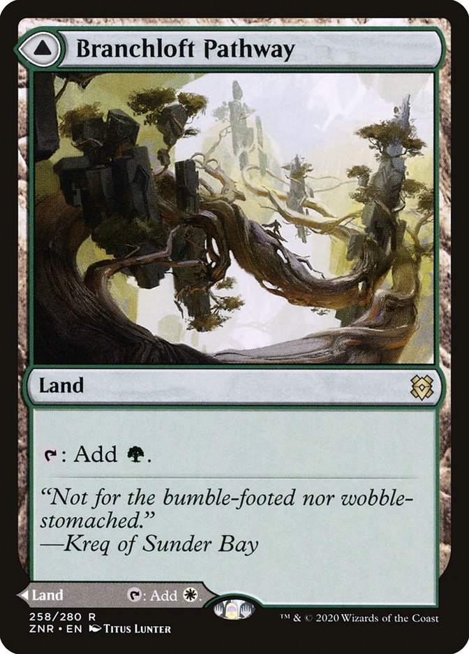 Branchloft Pathway // Boulderloft Pathway [Zendikar Rising] | Play N Trade Winnipeg