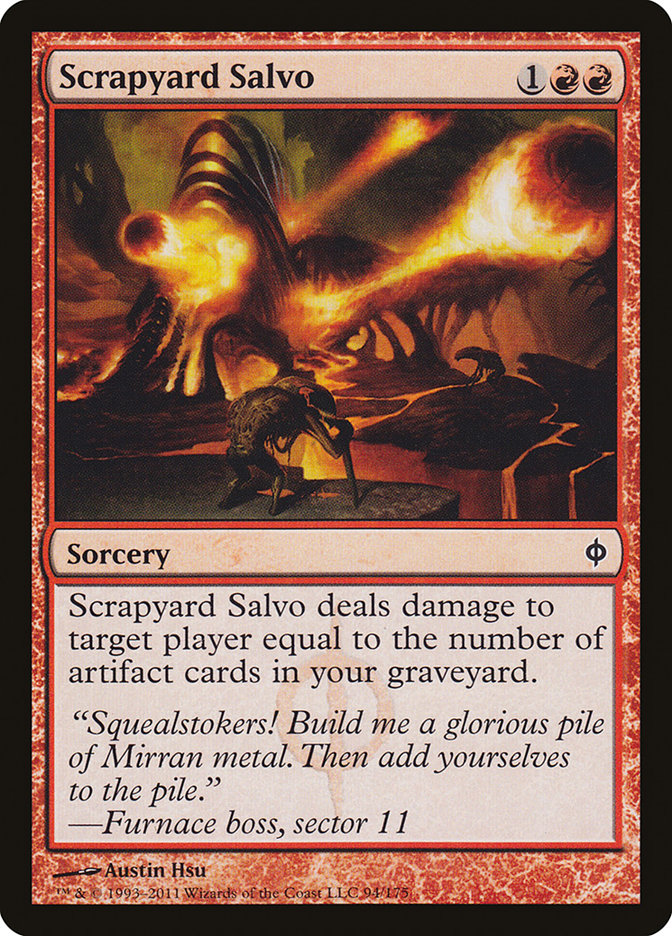 Scrapyard Salvo [New Phyrexia] | Play N Trade Winnipeg