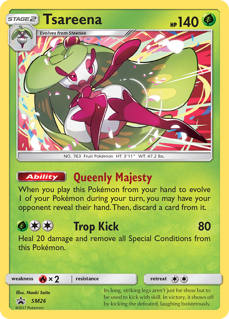 Tsareena (SM26) [Sun & Moon: Black Star Promos] | Play N Trade Winnipeg