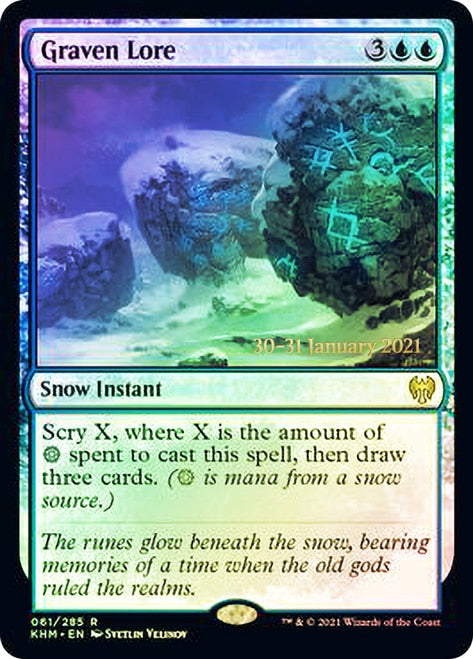 Graven Lore [Kaldheim Prerelease Promos] | Play N Trade Winnipeg